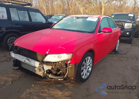 2011 Audi A4 2.0T Premium from USA, damaged, VIN WAUFFAFL6BN033054